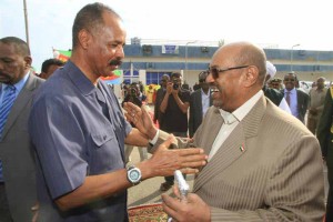Eritrea and Sudan leaders