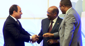 Ethiopia, Sudan and Egypt leaders April 2015