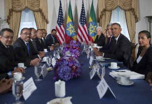 US and Ethiopia delegation meeting 2015