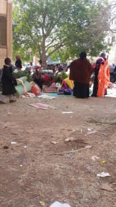Protesting refugees sleeps infornt of UNHCR  office 