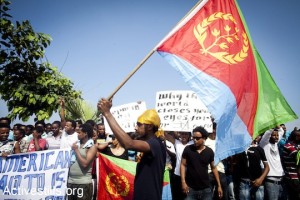 Eritrean Protestors