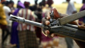 Ethiopia armed man