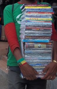 Addis Ababa street Book vendor