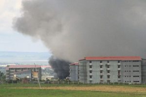 Fire on Kilinto prison/PHOTO Reporter