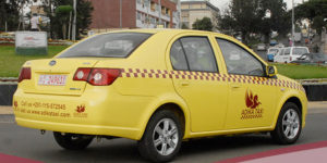 Addis Ababa Yellow cab