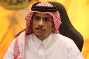 Qatar's Foreign Minister Sheikh Mohammed bin Abdulrahman al-Thani 