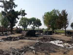 One of the sites attacked in Gambella- SM